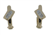 Load image into Gallery viewer, Six Diamond Gold Hoops
