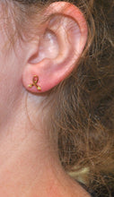 Load image into Gallery viewer, Breast Cancer Awareness Earrings