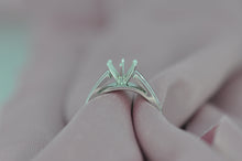 Load image into Gallery viewer, Wide Engagement Semi Mount Ring