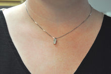 Load image into Gallery viewer, Oval Diamond Pendant