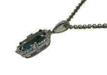 Load image into Gallery viewer, Blue Green Tourmaline Pendant
