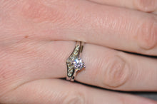 Load image into Gallery viewer, Gemata Style Wedding Band Custom Ring