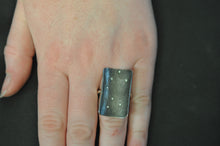 Load image into Gallery viewer, Starry Night EcoSilver Ring