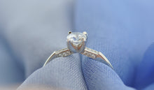 Load image into Gallery viewer, 18 Diamond Semi Mount Engagement Ring