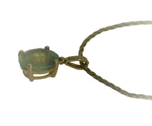 Load image into Gallery viewer, Morning Fog Prehnite Pendant