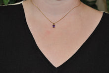 Load image into Gallery viewer, Orion With Purple Sapphire Pendant