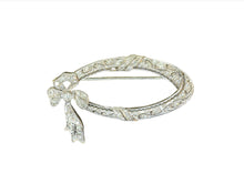 Load image into Gallery viewer, Oval Diamond Brooch