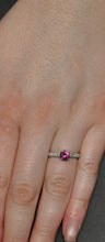 Load image into Gallery viewer, Umbalite Rhodolite Garnet Ring