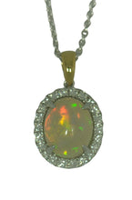 Load image into Gallery viewer, Ethiopian Opal Necklace