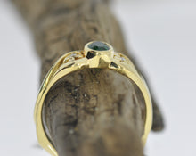 Load image into Gallery viewer, Emerald Wood Violet Ring