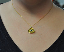 Load image into Gallery viewer, Spark Creations Emerald Pendant