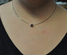 Load image into Gallery viewer, Ruby Hexagon Pendant