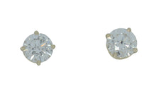 Load image into Gallery viewer, Brilliant 2.10ctw Diamond Stud Earrings – 14K Gold, GIA Certified Sparkle