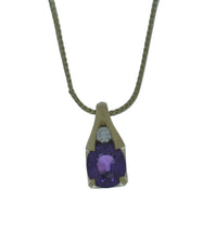 Load image into Gallery viewer, Orion With Purple Sapphire Pendant
