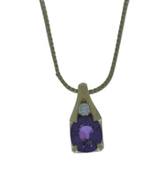 Load image into Gallery viewer, Orion With Purple Sapphire Pendant