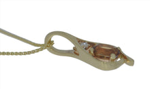 Load image into Gallery viewer, Anastasia Orange Sapphire Pendant