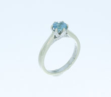 Load image into Gallery viewer, Montana Blue Sapphire Solitaire
