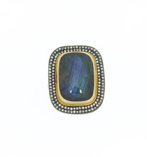 Load image into Gallery viewer, The Phenomenal Labradorite Ring