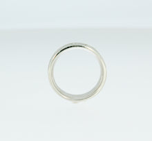 Load image into Gallery viewer, White Gold Swirl Wedding Band