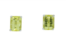 Load image into Gallery viewer, Yellow Beryl Studs