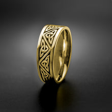 Load image into Gallery viewer, Studio 311 Wide Trinity Knot Wedding Band