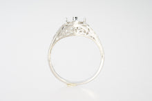 Load image into Gallery viewer, Vintage Look Semi Mount With Engraving