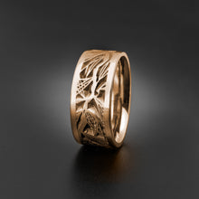 Load image into Gallery viewer, Studio 311 Wide Evergreen Wedding Band