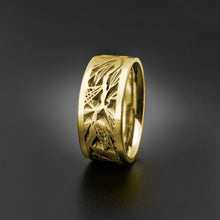 Load image into Gallery viewer, Studio 311 Wide Evergreen Wedding Band