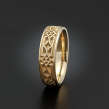 Load image into Gallery viewer, Studio 311 Wide Weaving Stars Wedding Band