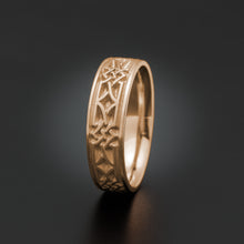 Load image into Gallery viewer, Studio 311 Wide Weaving Stars Wedding Band