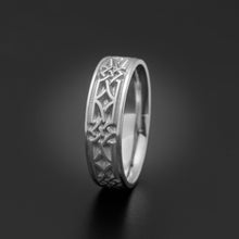 Load image into Gallery viewer, Studio 311 Wide Weaving Stars Wedding Band