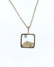 Load image into Gallery viewer, Mary&#39;s Peak Pendant in Yellow Gold
