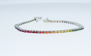 9 Inch Rainbow Bracelet