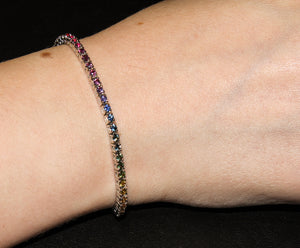 9 Inch Rainbow Bracelet