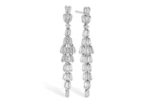 Load image into Gallery viewer, Baguette Dangle Earrings
