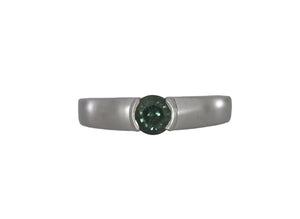 Blue Green Sapphire in Everlasting