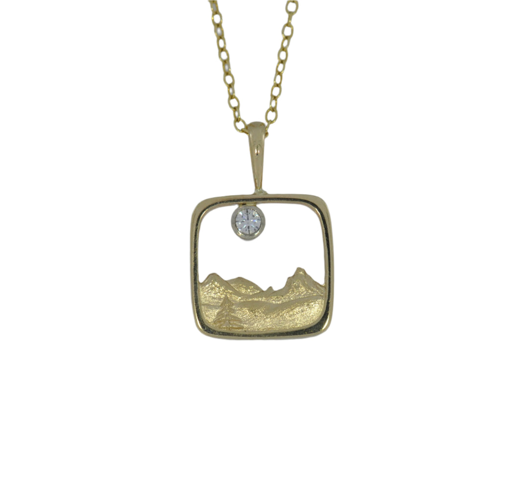 Three Sister's Peak Pendant