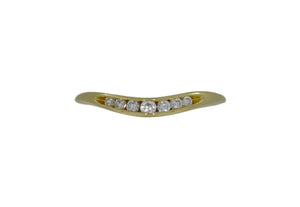 Contour Wedding Band Custom Ring