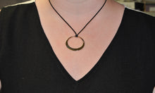Load image into Gallery viewer, 32 mm Gold Eclipse Pendant
