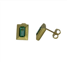 Load image into Gallery viewer, Olufson Designs Custom Original Emerald Earrings
