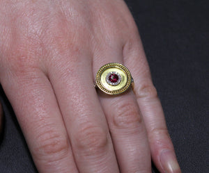 Fashionista Ruby Ring