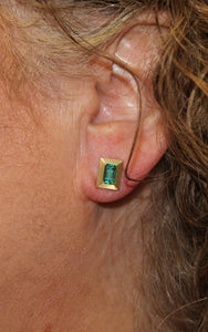 Olufson Designs Custom Original Emerald Earrings