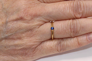 Alberto  Parada Blue Sapphire Ring