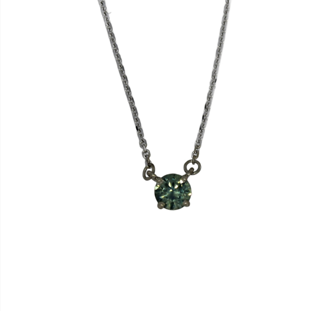 Montana Teal Sapphire Necklace