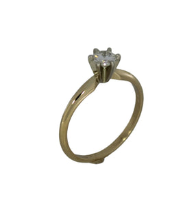 Quarter Carat Diamond Solitaire Ring