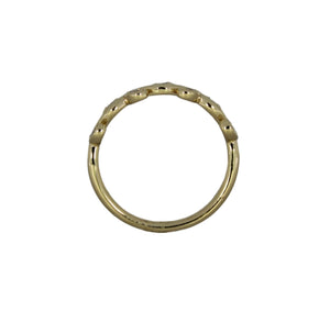 Allison Kaufman Semi Mount Wedding Band