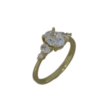 Load image into Gallery viewer, Oval Semi Mount Engagement Ring
