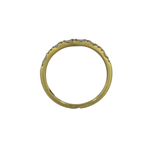 Yellow Gold Contour Band