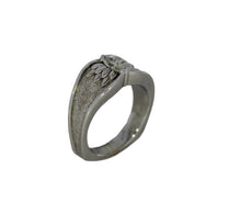 Load image into Gallery viewer, White Gold Sunflower Ring
