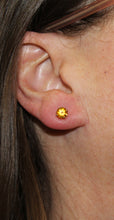 Load image into Gallery viewer, Brilliant Yellow Sapphire Studs
